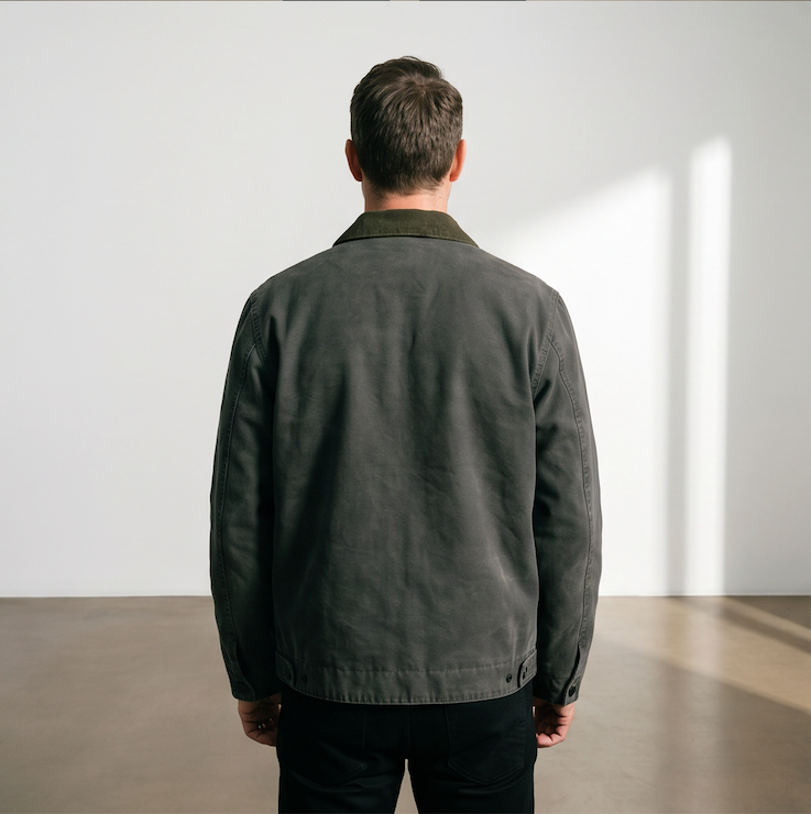 Daniel Hechter - Dinan Green Collar Jacket - Olive