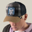 Goorin - Animal Trucker Cap - Dodgy Brit Frenchie - Plaid & Tan