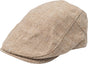A Fish Named Fred - Flat Cap - Beige