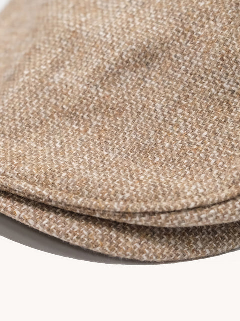 A Fish Named Fred - Flat Cap - Beige