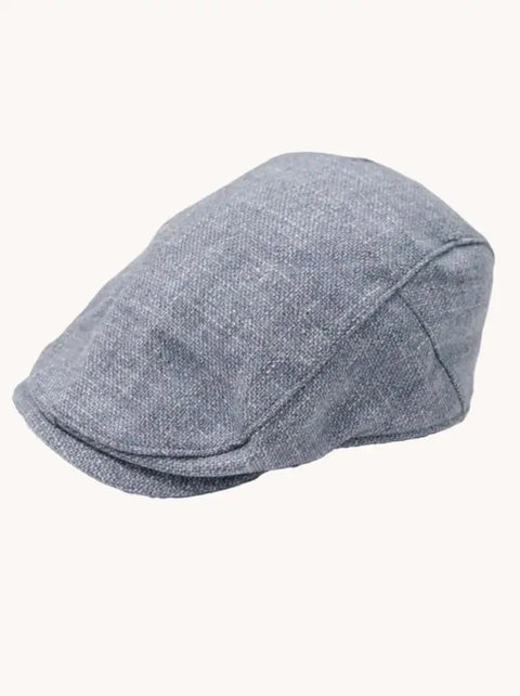 A Fish Named Fred - Flat Cap - Blue