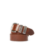 R.M.Williams - Drover Belt - Dark Bronze Hardware - Mid Brown