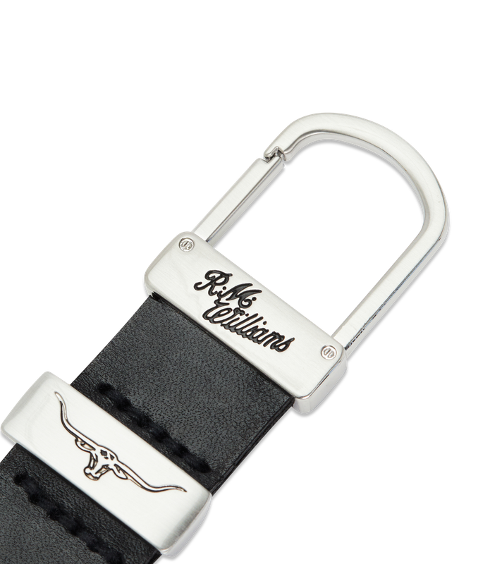 R.M.Williams - Drover Key Fob - Black