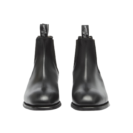 R.M.Williams - Comfort Tambo Boot - Yearling Leather - Black - X (Wide) Fit