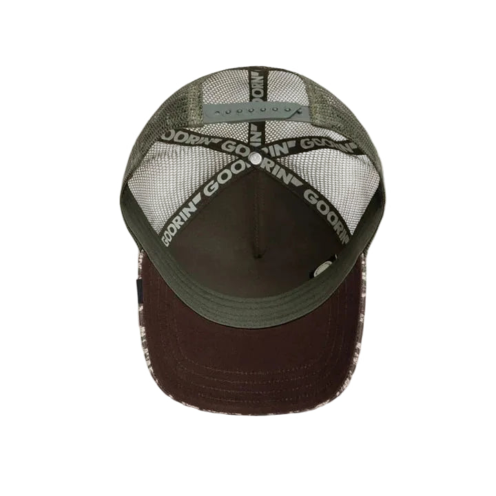 Goorin - Engraved Bass  Nice Catch Animal Trucker Cap - Camo