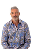 Rock & Roll Religion - Walkden Pailsley LS Shirt - Sky