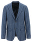 Boston - Siena Stripe Linen Sports Jacket - Blue