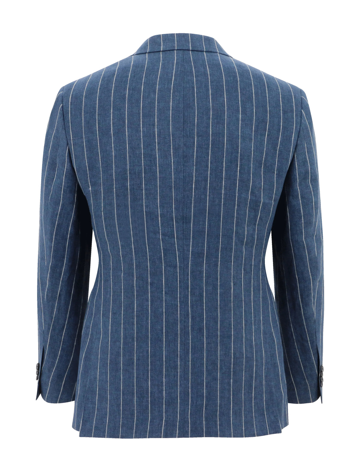 Boston - Siena Stripe Linen Sports Jacket - Blue