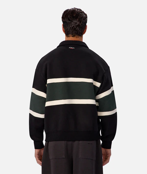 Industrie - The Eastbourne Track Top - Black Combo