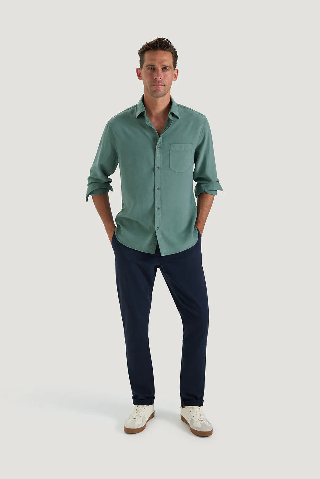 M.J. Bale - Equinox Shirt - Meadow Green