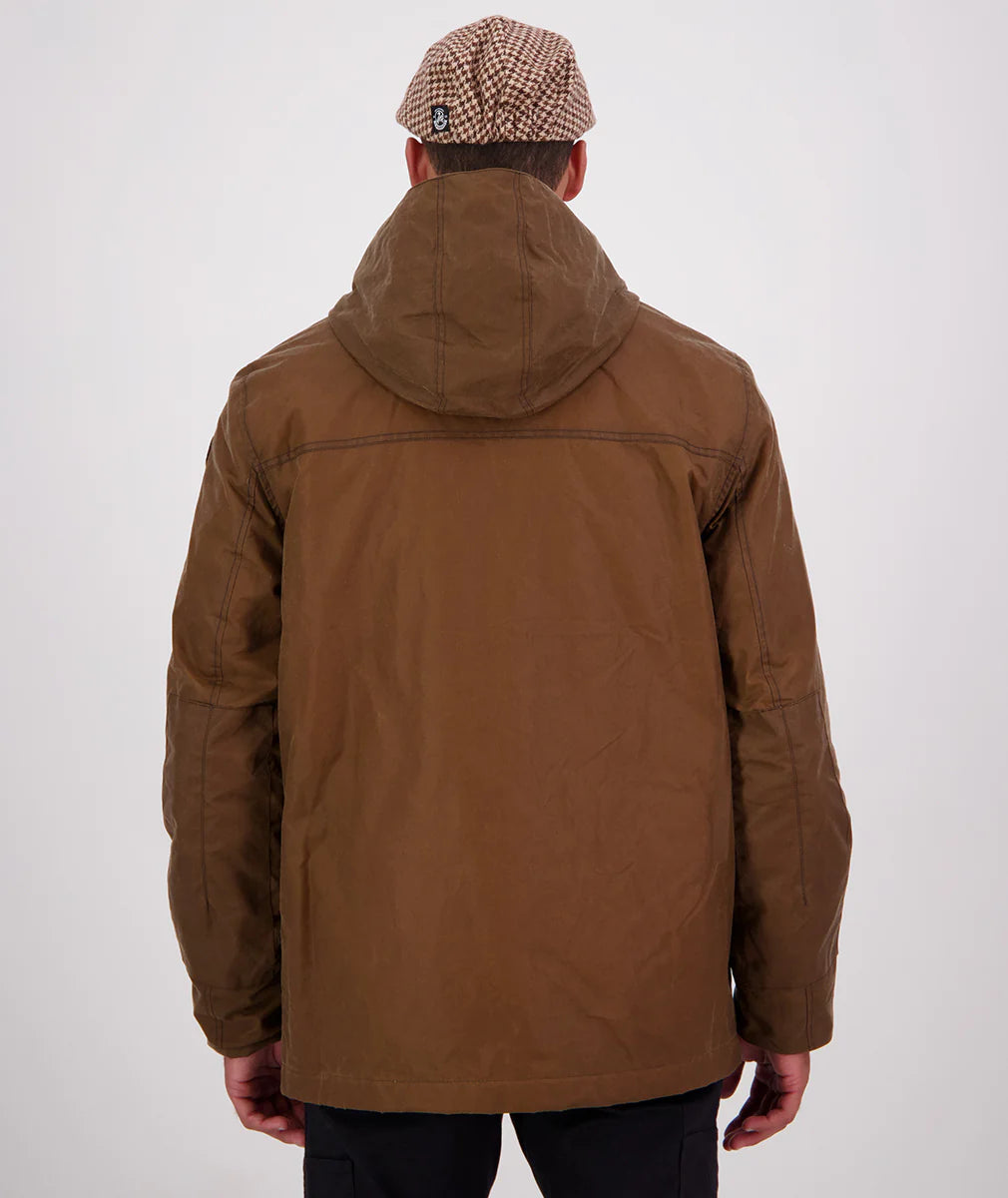 Swanndri - Evans Flat V2 Oilskin Jacket - Tan
