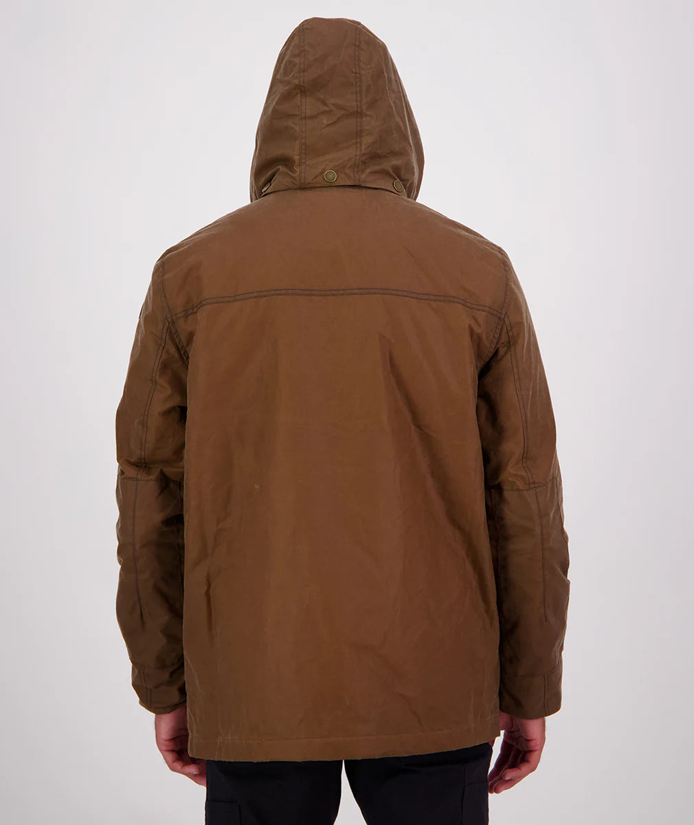 Swanndri - Evans Flat V2 Oilskin Jacket - Tan