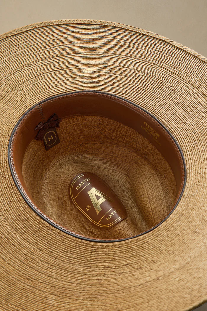 Akubra - Eyre Straw Hat - Extra Dark Toast