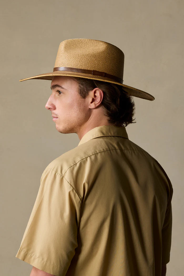Akubra - Eyre Straw Hat - Extra Dark Toast