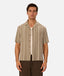  The Fabriano Short Sleeve Shirt - Olive Stone