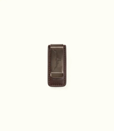 R.M.Williams - Farrier Leather Money Clip - Whiskey