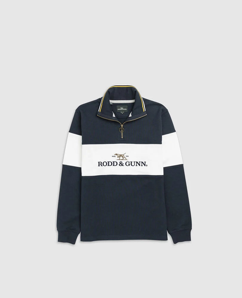 Rodd & Gunn - Forresters Peak Sweat/Rugby - Midnight