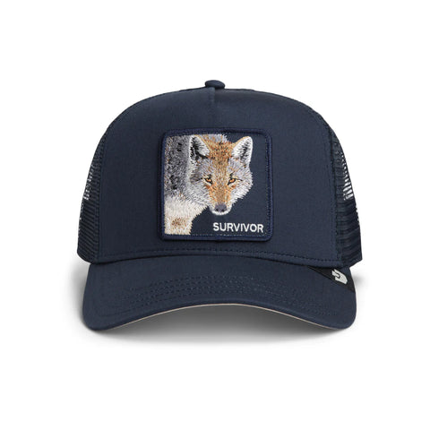Goorin - Animal Trucker Cap - Fox - Survivor - Edge (Navy)
