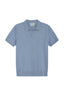 M.J.Bale - Furlong Polo - Cotton/Cashmere Blend - Blue Melange