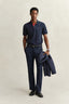 GANT - Regular Contrast Pique SS Polo - Evening Blue