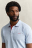 GANT - Regular Contrast Pique SS Polo - Fresh Blue