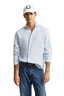 GANT - Reg Cotton Linen Shirt - Sky