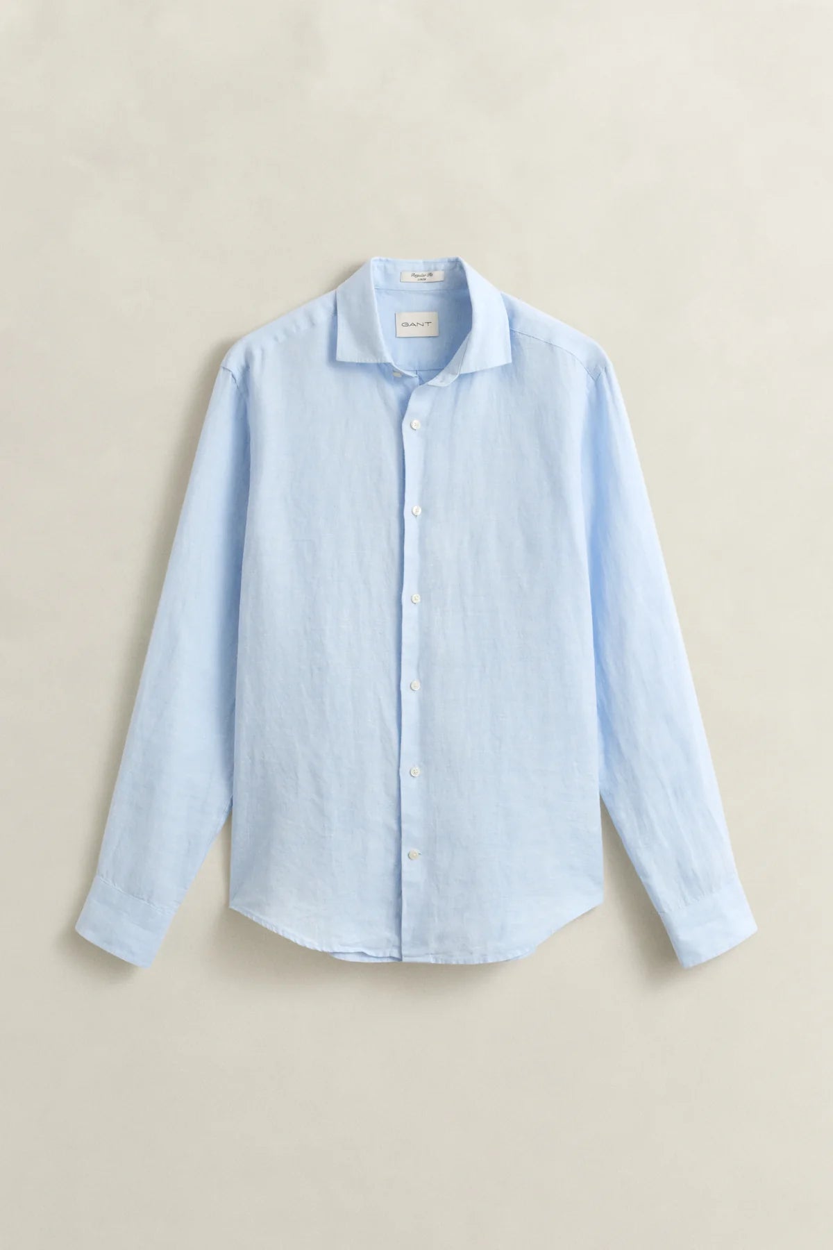 GANT - Reg Cotton Linen Shirt - Sky