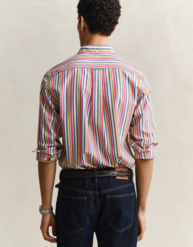 GANT - Multistripe Poplin Shirt - Multi 