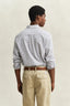 GANT - Reg Classic Checked Poplin Shirt - Taupe
