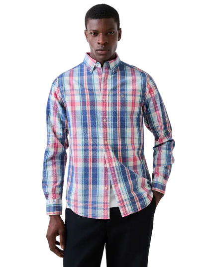 GANT - Seersucker Shirt - Blue