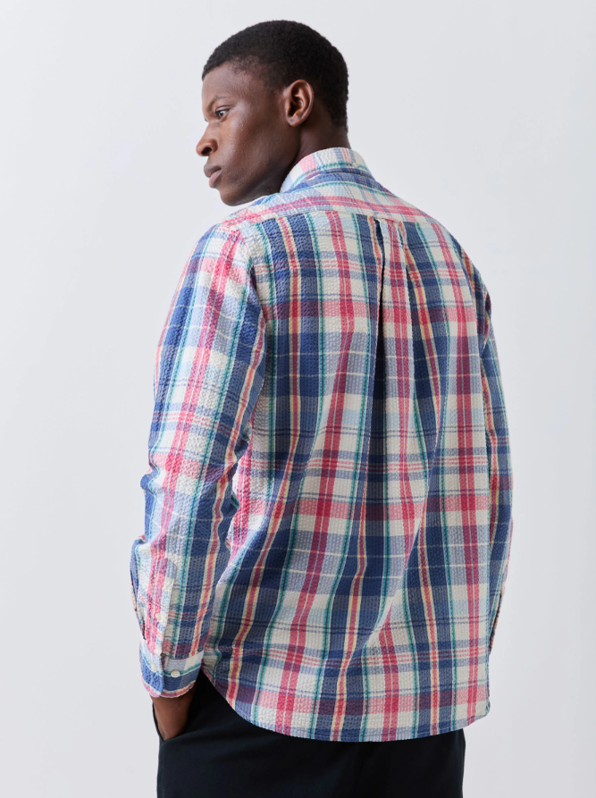 GANT - Seersucker Shirt - Blue