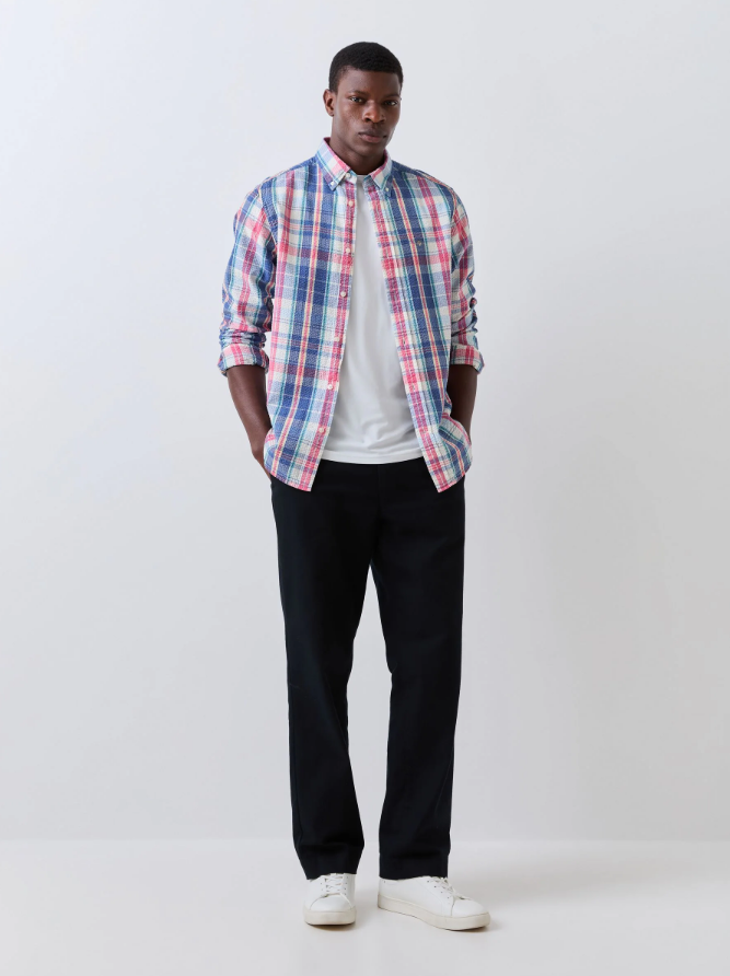 GANT - Seersucker Shirt - Blue