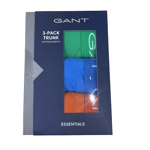 GANT - 3 Pack Trunk Essentials - Assorted Solid Colours