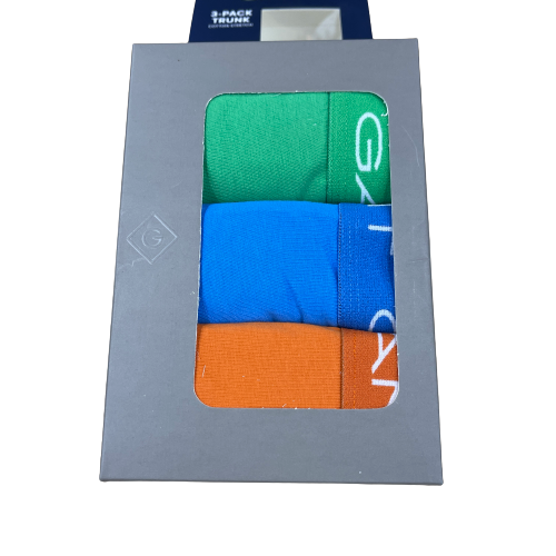GANT - 3 Pack Trunk Essentials - Assorted Solid Colours