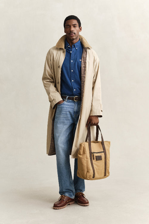 GANT- Seersucker Stripe Shirt - Indigo