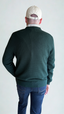 GANT - Textured Cotton Merino Crew Neck Jumper - Tartan Green