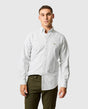 Rodd & Gunn - Gunn Oxford  Sports Fit - Stripe - Eucalyptus - MULTIBUY