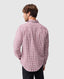 Rodd & Gunn - Gebbies Valley Linen Shirt - Check - Berry