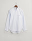 GANT - Poplin Shirt - Gingham - Light Blue & White