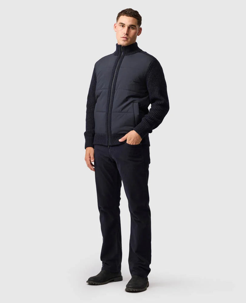 Rodd & Gunn - Golders Knit Sweater Jacket - Midnight