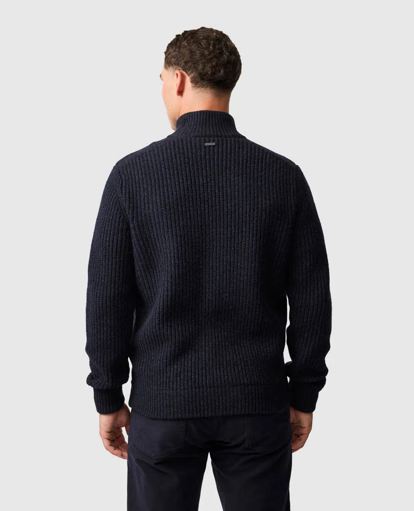 Rodd & Gunn - Golders Knit Sweater Jacket - Midnight