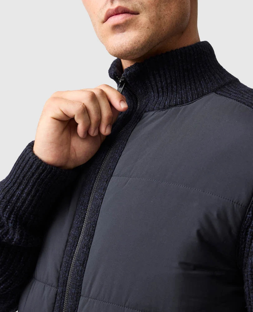 Rodd & Gunn - Golders Knit Sweater Jacket - Midnight