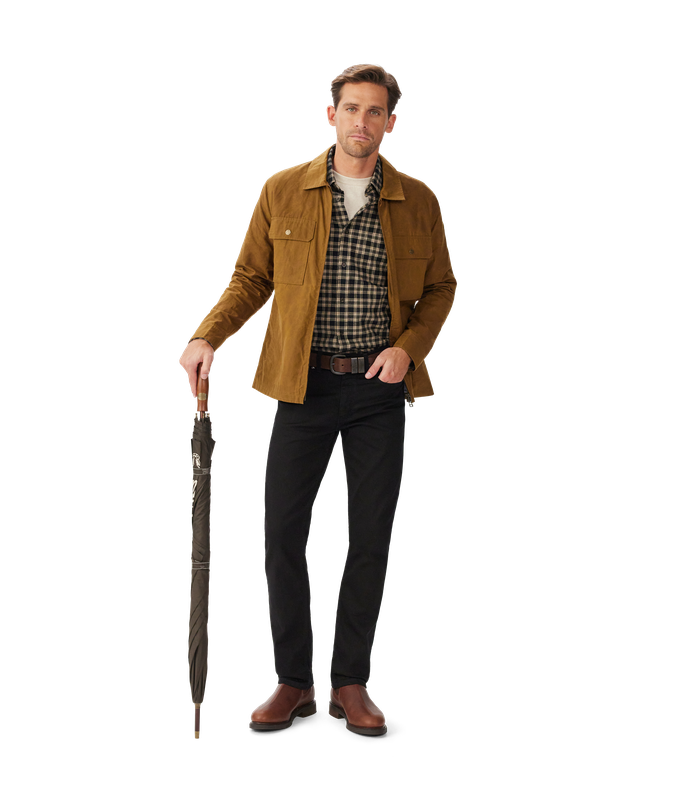 R.M.Williams - Golf Umbrella - Chestnut