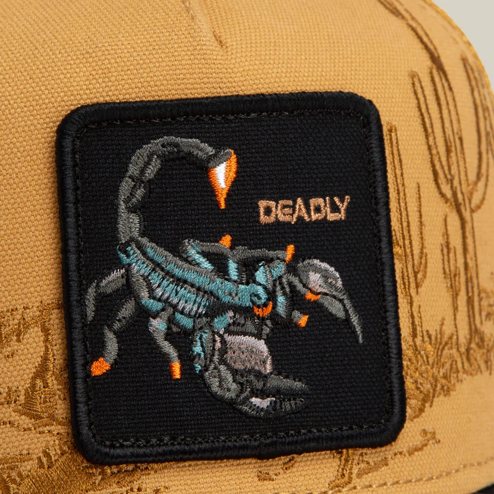 Goorin - Deadly Scorpion Animal Trucker Cap - Amber