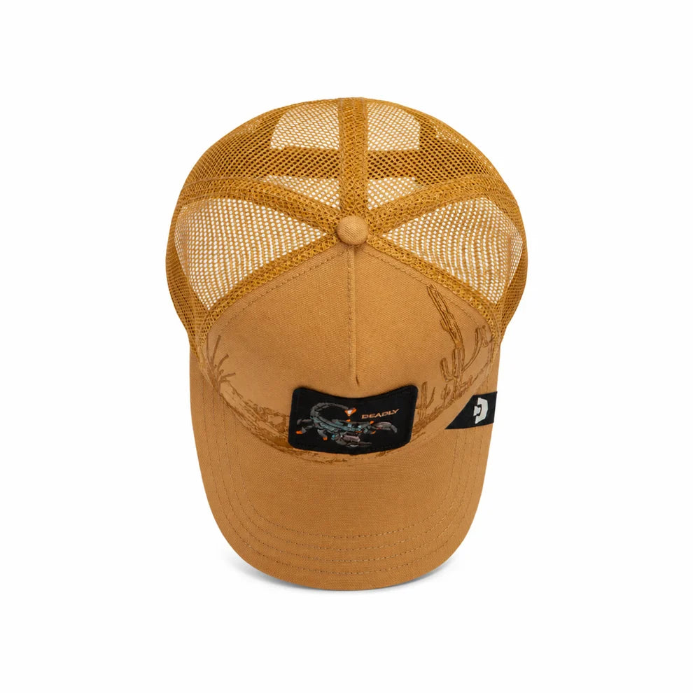 Goorin - Deadly Scorpion Animal Trucker Cap - Amber