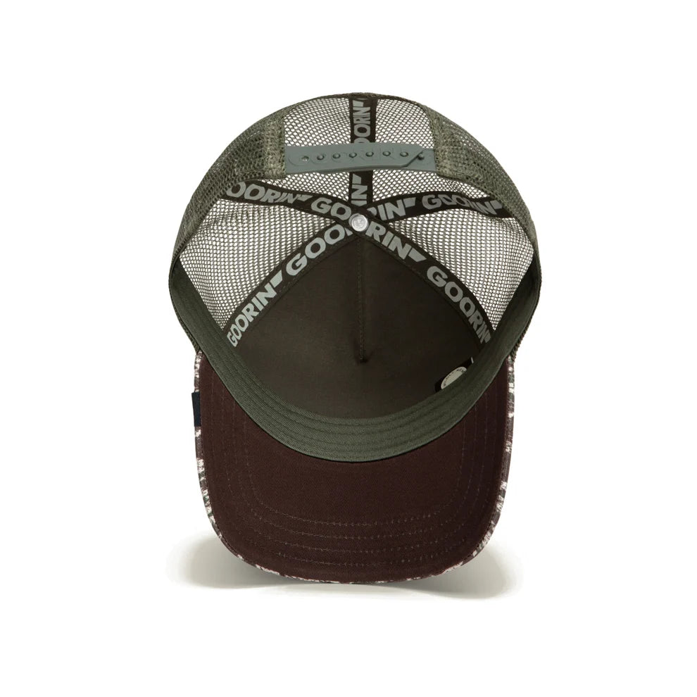 Goorin - Engraved Bass  Nice Catch Animal Trucker Cap - Camo