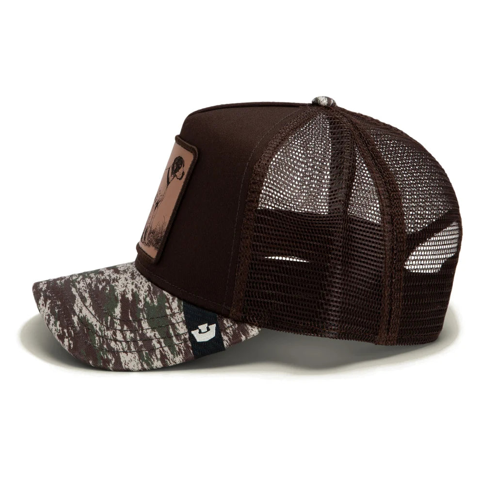 Goorin - Engraved Bass  Nice Catch Animal Trucker Cap - Camo