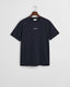 GANT - Small Graphic T-Shirt - Evening Blue