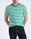 Ralph Lauren - Custom Slim Fit Jersey T-shirt - Green & White stripe