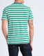 Polo Ralph Lauren - Custom Slim Fit Striped Jersey T-Shirt - Green & White